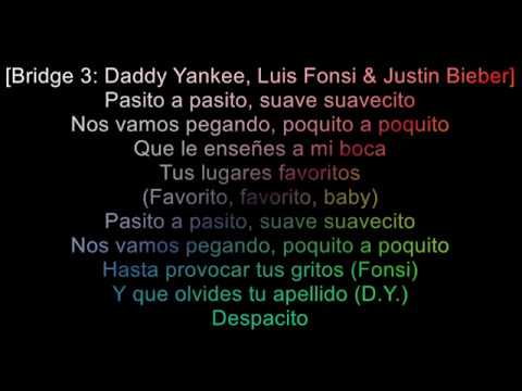 Despacito Luis Fonsi Lyrics | luis fonsi daddy yankee despacito letra official ft Despacito Luis Fonsi Lyrics | luis fonsi daddy yankee despacito letra official ft