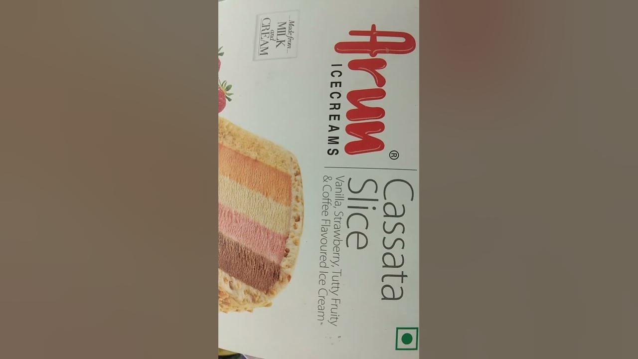 Arun Ice Creams Cassata Slice. YouTube