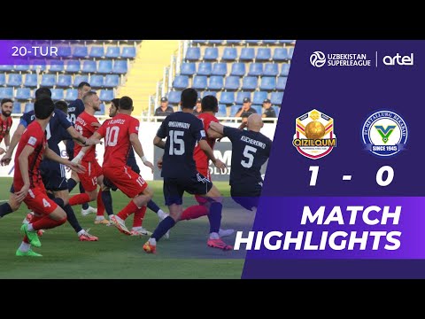 Superliga. Qizilqum - Metallurg 1:0. Highlights