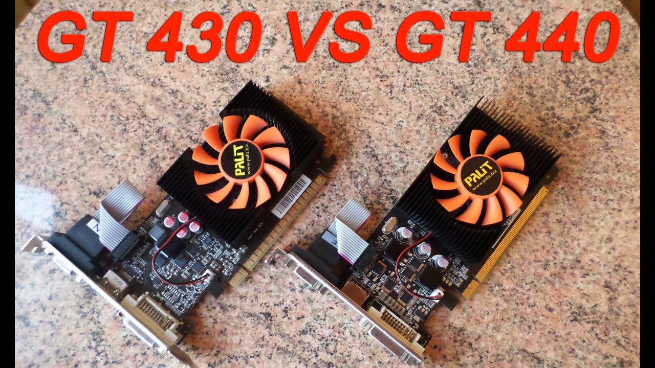 Geforce GT 430 VS GT 440 (GTA 5) - YouTube