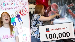 The 100K SUBSCRIBER SPECIAL - 100 Thousand Shades of Amanda the Jedi QnA