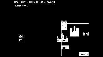 Santa Paravia and Fiumaccio- (1978) - Videogame Greats