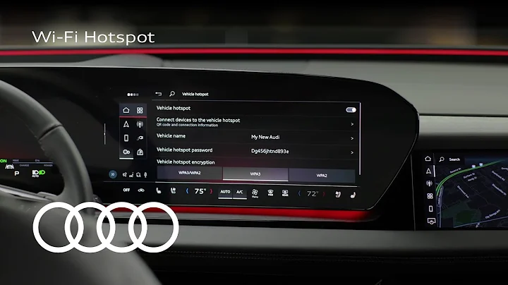 Audi Tech Tutorial: Q6 e-tron | Wi-Fi Hotspot