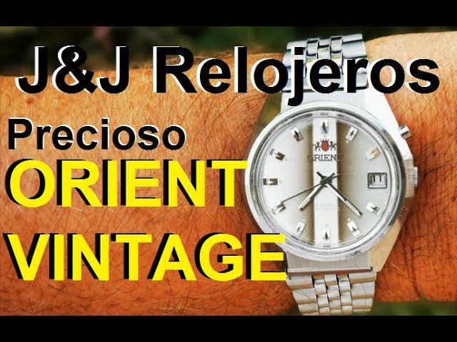 Contador Zapatos capacidad Orient Vintage de los años 70 , calibre 46741 en Español, Precioso Reloj  Orient de los años 1970. - YouTube