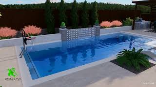 Rizkal Family 3D Pool Design