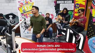 Bukan Cinta Aku - Dinie & Khai | Jom Jam Akustik | 14 Disember 2018