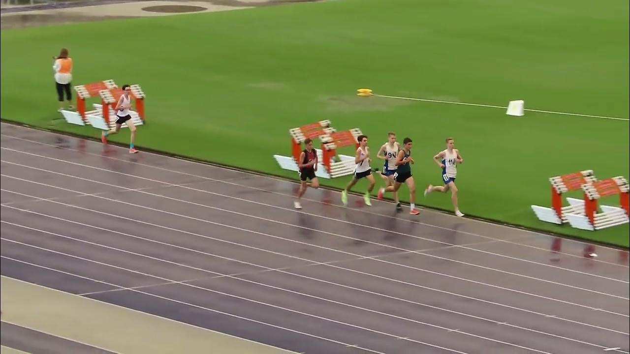 1500m U16yrs Men Final, 2022 QLD Athletics Championships, Brisbane 6/03/2022 YouTube