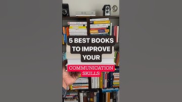 5 Books to improve your Communication Skills