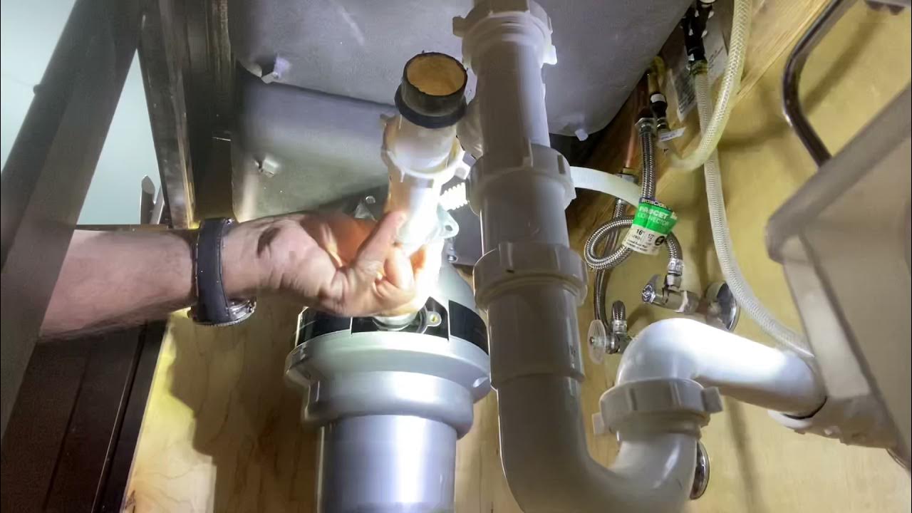 American Standard Garbage Disposal Installation YouTube