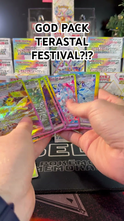 God pack confirmed?! Terastal Festival W! #pokemon #terastalfestival