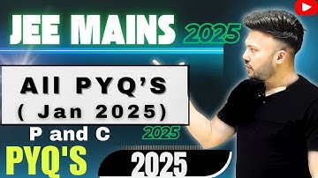 JEE Main 2025 ( All PYQ January Session 1 ) Permutation Combination #math JEE Main PYQ 2025 #jee2026
