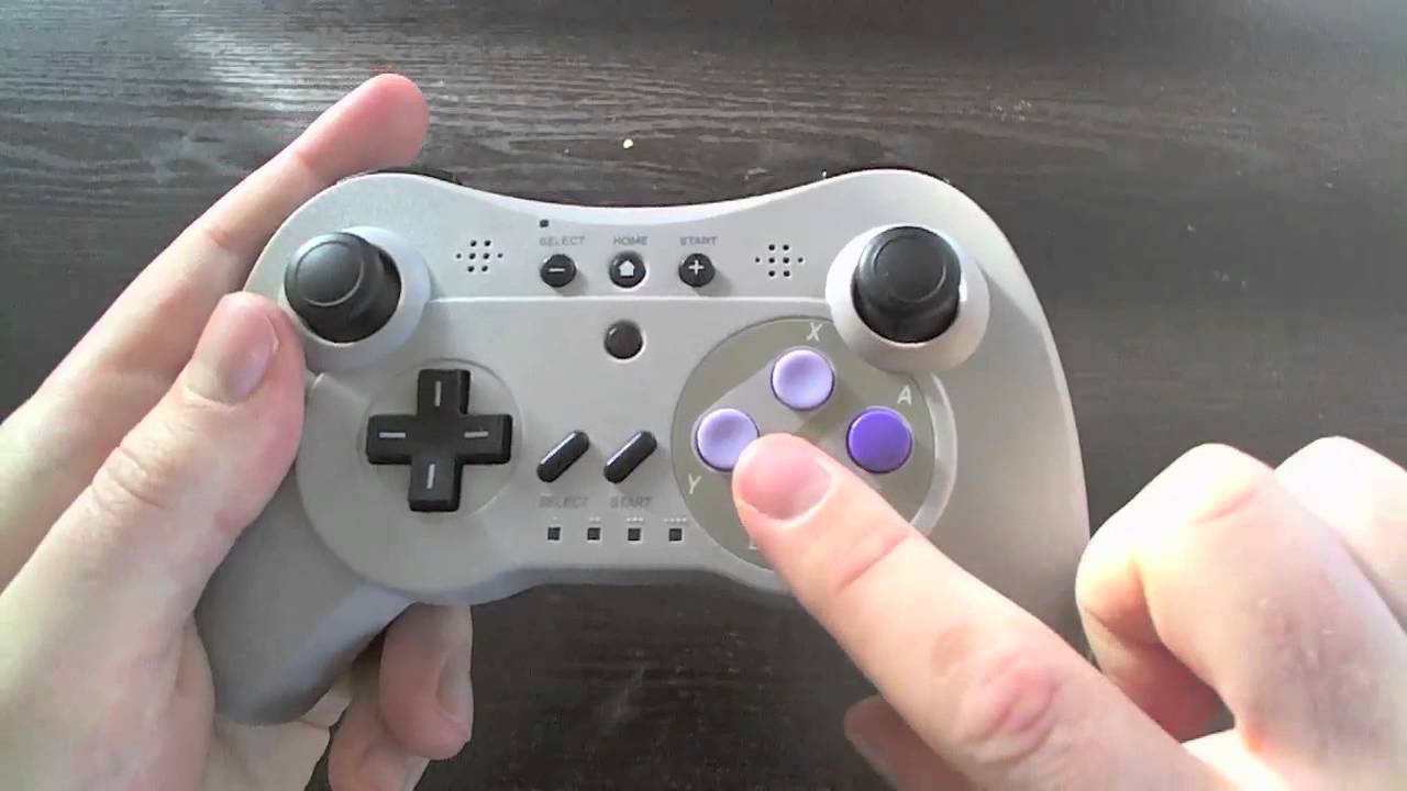 Bouwen Referendum in het midden van niets Retro Classic Controller (Controller Pro U) Review for Wii and Wii U  Interworks - YouTube