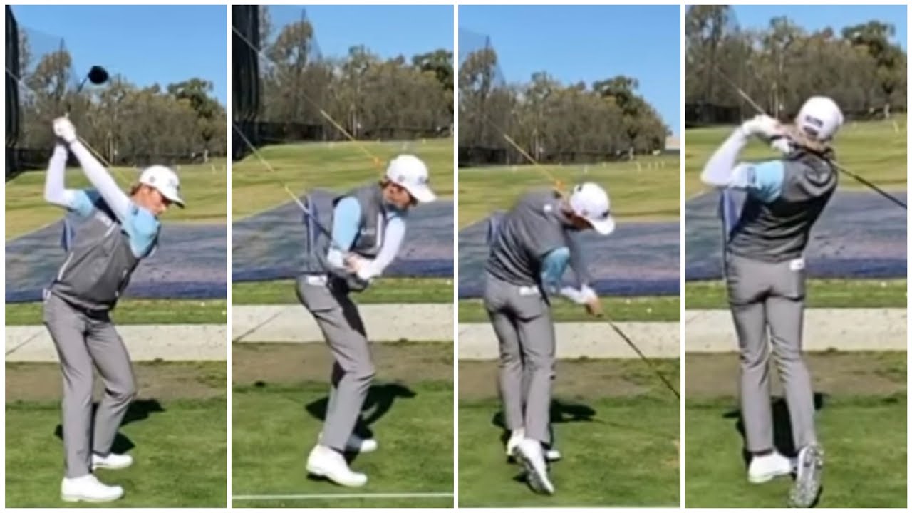 Will Zalatoris Driver Swing Sequence and Slowmotion - YouTube