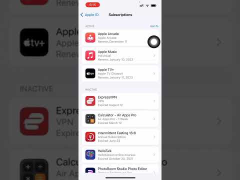 How To cancel Apple Music , TV+ & Arcade Subscriptions