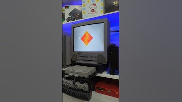 Official PS1 TV from Japan 🇯🇵 The KV-21SP1 #ps1 #playstation #sony #crt #retrogaming #shorts