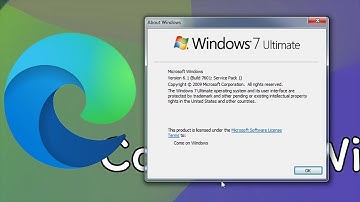 Microsoft Edge on Windows 7