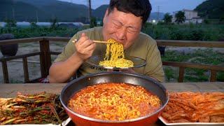 🔥🔥🔥Hottest Instant Noodles in the World! - Mukbang eating show