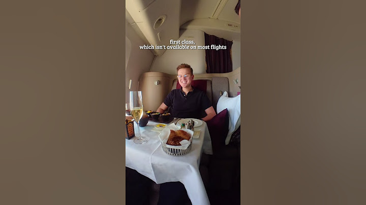 First Class vs Business Class - What's The Difference?!🥂