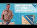 Basics of a Speed Square Lesson - Measuring and Marking Lesson Series - Trade Skills Video *UPDATED*