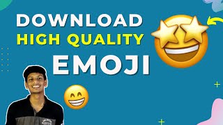 Download High Quality Emoji | How to Download High Quality Emoji For Subtitle Videos screenshot 1