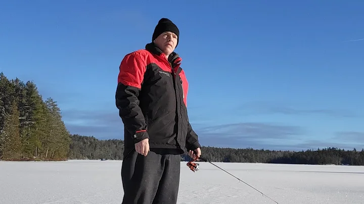 Early season Ice fishing on thin ice