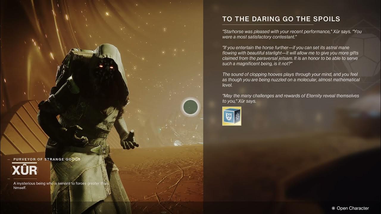 To The Daring Go The Spoils Destiny 2