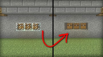 Minecraft PS4 -  HIDDEN SHOWCASE CHESTS - Tutorial - PE / Xbox / PS3 / Wii U