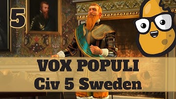 Civ 5 Vox Populi Sweden Ep. 5 - Let