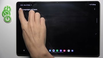 How to Change Keyboard Language in SAMSUNG Galaxy Tab S9+ – Find Keyboard Language Layout Settings