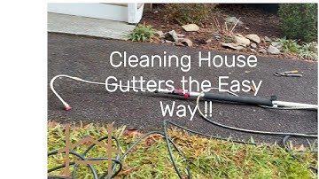 Easy Gutter Cleaning Tips: How to Clean House Gutters the Simple Way!!