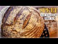 Spelt Sourdough Bread with Fennel Seeds - Mediterranean-Inspired Recipe