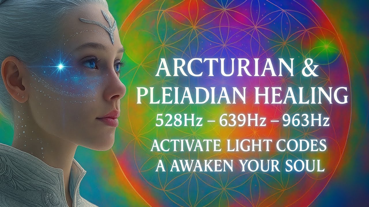 "ARCTURIAN & PLEIADIAN HEALING 528Hz – 639Hz – 963HzACTIVATE LIGHT ...