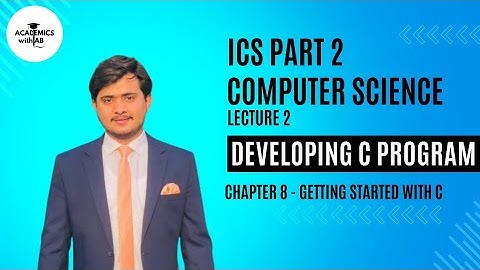 Developing a C program in Turbo C++ | part 2 computer science | chapter 8