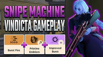 SNOWBALLING WITH SNIPES! Vindicta Gameplay | Deadlock