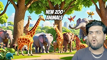 I ADOPTED NEW ANIMALS FOR MY ZOO / ZOO SIMULATOR #2