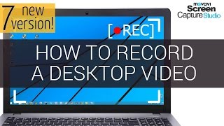 How to Record Computer Screen? | Movavi Screen Capture Studio (Desktop Recorder)