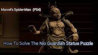 Marvel's Spider-Man (PS4): How To Solve Nio Guardian Statue Puzzle