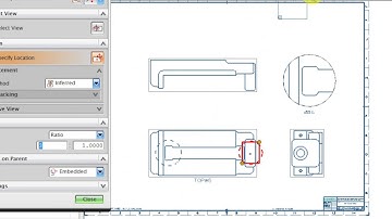 NX CAD 2D Drafting : Create and edit detail views