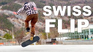 SWISS FLIP (New Skateboard Trick 2021)