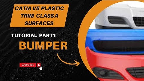 Mastering Bumper Design in CATIA V5: A Comprehensive Tutorial #engineering @Free_cad_tutorial