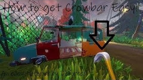How to get the crowbar in hello neighbour 2 Alpha 1.5