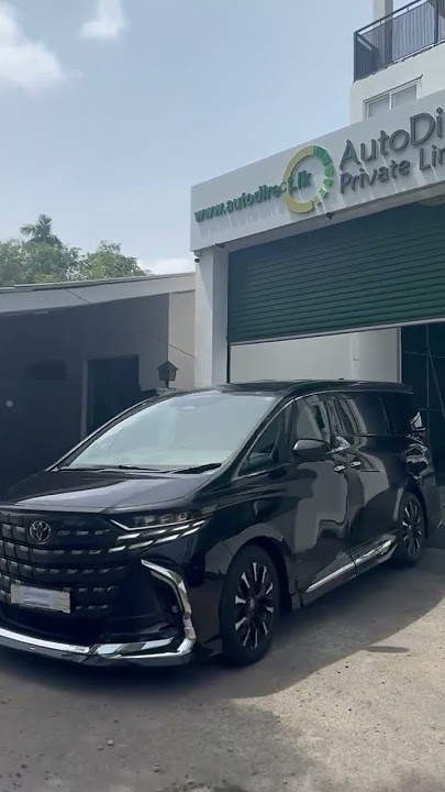 Toyota Alphard Executive Lounge Delivered  | autodirect.lk