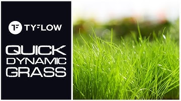 TyFlow - Dynamic Grass Effect Tutorial