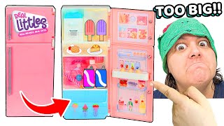 They MESSED UP! Real Littles Mini Fridge Disappoints! Desktop Caddies Unbox Review