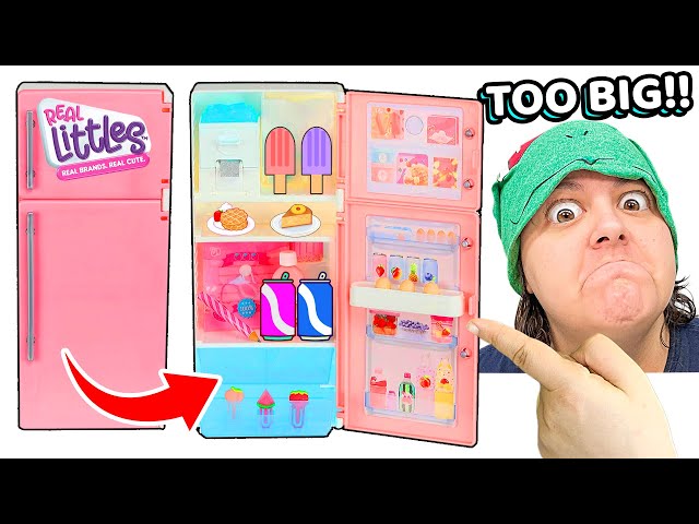 Real Littles Mini Fridge #reallittles #asmr 