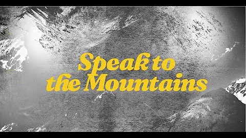 Chris McClarney  Speak To The Mountains (Official Lyric Video)