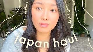 Chatty Vlog + Japan Haul 🍙 Cute Stationery, 🍵 Matcha, Kitchenware | Sendai and Kyoto Japan