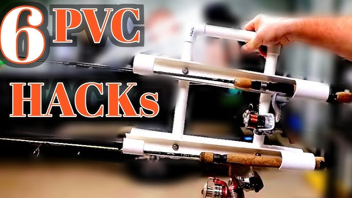 Easy DIY PVC Fishing Rod Holder & Organizer for Storage, The Sticks  Outfitter