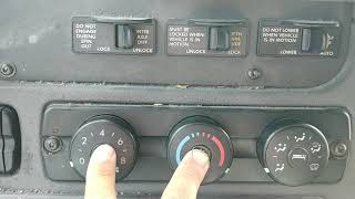 How to reset your AC in your freightliner