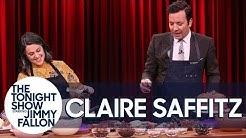 Bon Appétit's Claire Saffitz Challenges Jimmy to a Layer Cake-Decorating Contest